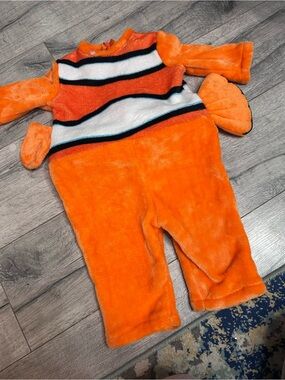 Disney Finding Nemo Orange Plush Striped Halloween Costume